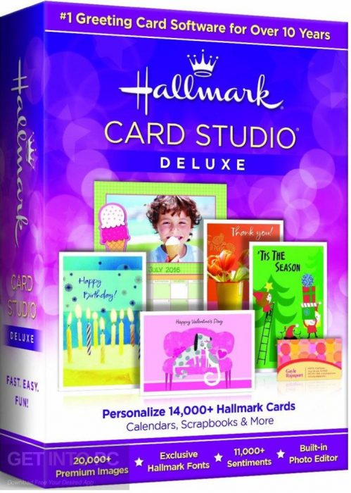 Hallmark Card Studio 2017 Deluxe Free Download