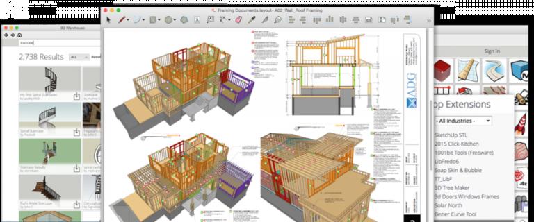 SketchUp-Pro-2016-16.1-1451-Latest-Version-Download-768x320