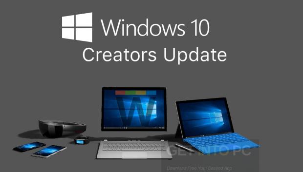 Windows 10 Pro Creators Update 64 Bit Free Download