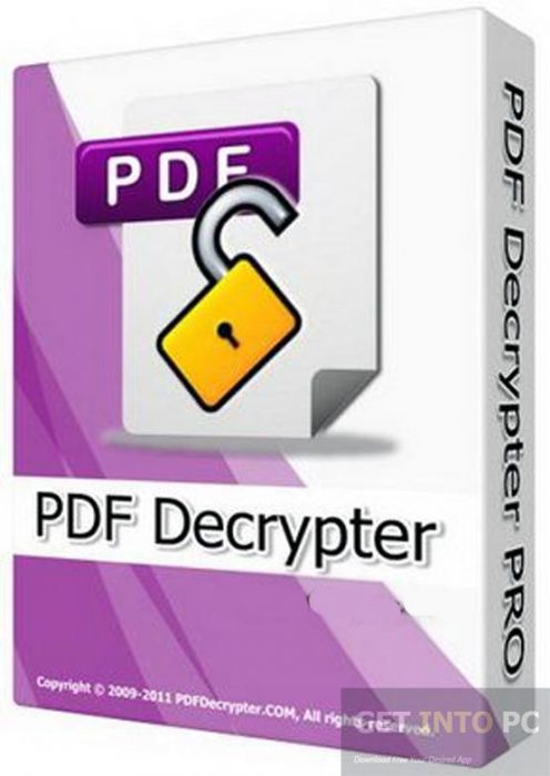 PDF Decrypter Pro Portable Free Download