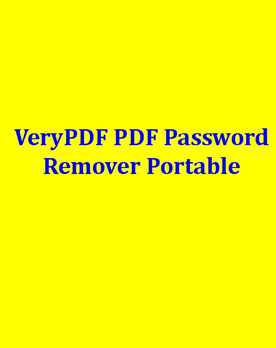 VeryPDF-PDF-Password-Remover-Portable-Free-Download_1