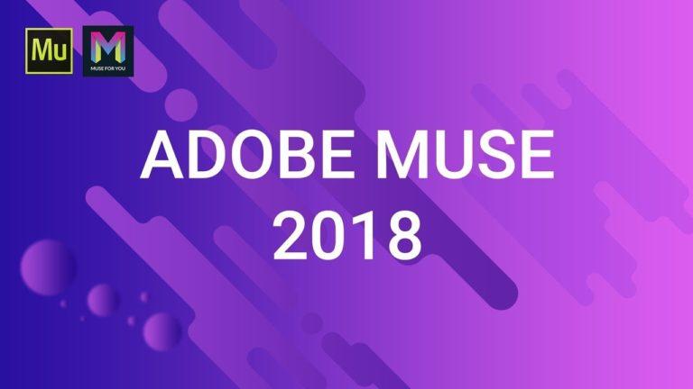 Adobe Muse CC 2018 ​Free Download​