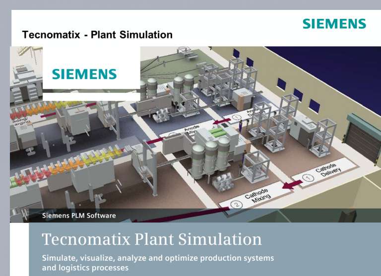 Siemens Tecnomatix Plant Simulation 14.0 x64 Free Download