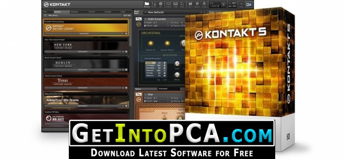 Native Instruments Kontakt 5 5.8.1 macOS Free Download