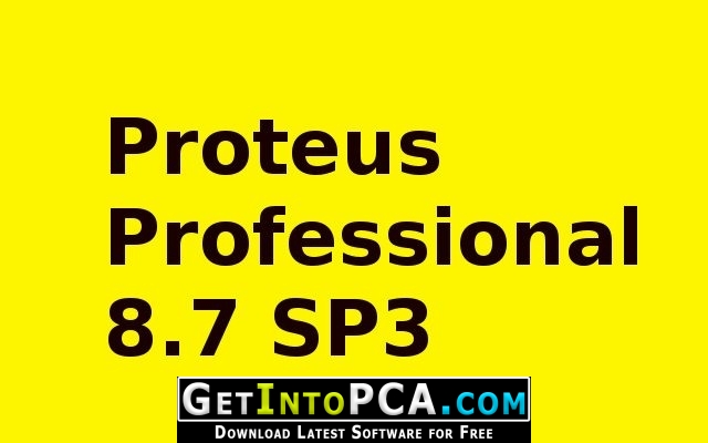 Proteus Professional 8.7 SP3 Free Download