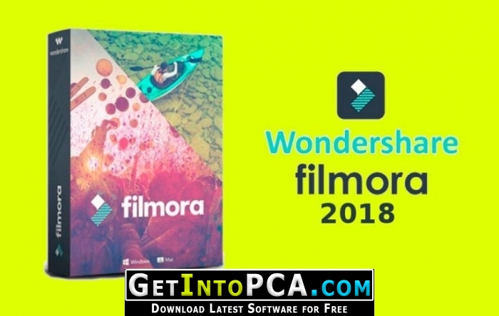 Wondershare Filmora 2018 Free Download