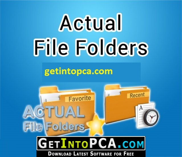 Actual File Folders 1.13 Free Download