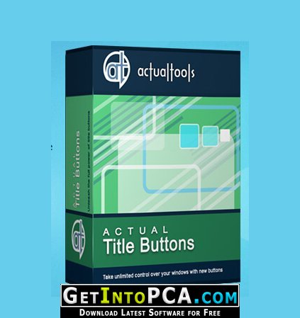 Actual Title Buttons 8.13 Free Download