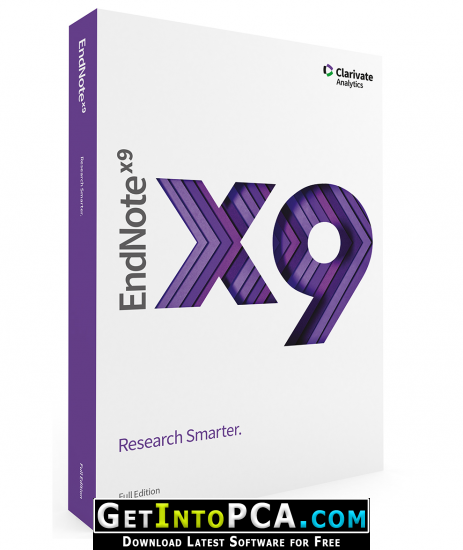 Endnote X9 Build 12062 Free Download