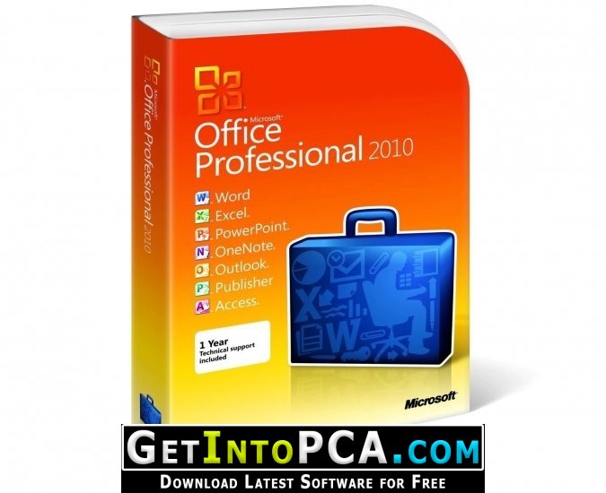 Microsoft Office 2010 Pro Plus SP2 August 2018 ISO Free Download