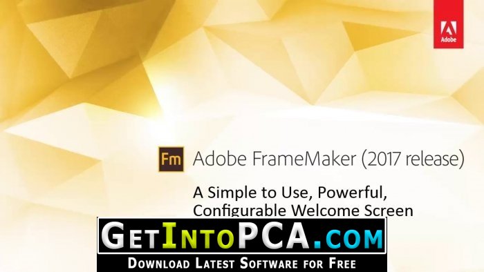 Adobe FrameMaker 2019 15.0.0.393 Free Download