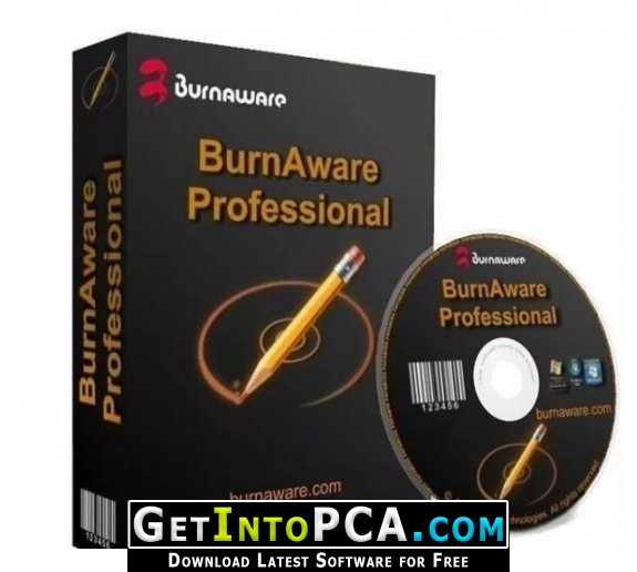 BurnAware Professional 11.6 Free Download