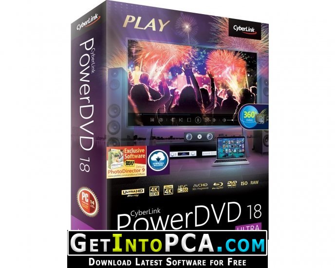 CyberLink PowerDVD Ultra 18.0.2107.62 Free Download