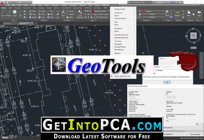 Four Dimension Technologies GeoTools 19.08 Free Download