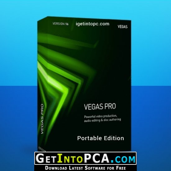 MAGIX VEGAS Pro 16.0.0.261 Portable Free Download