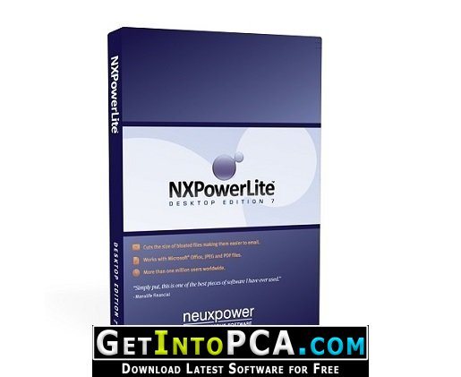 NXPowerLite Desktop 8 Windows macOS Free Download