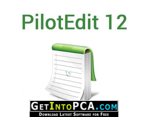 PilotEdit 12 Free Download