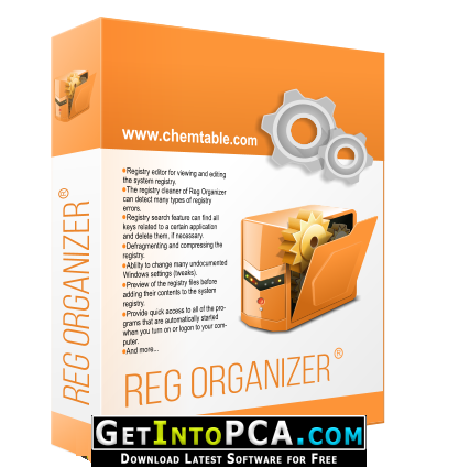 Reg Organizer 8.20 + Portable Free Download