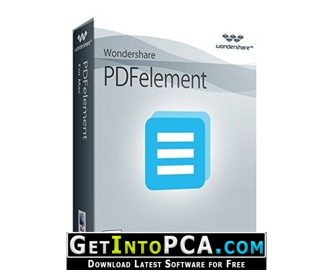 Wondershare PDFelement Professional 6.8.1.3623 Free Download