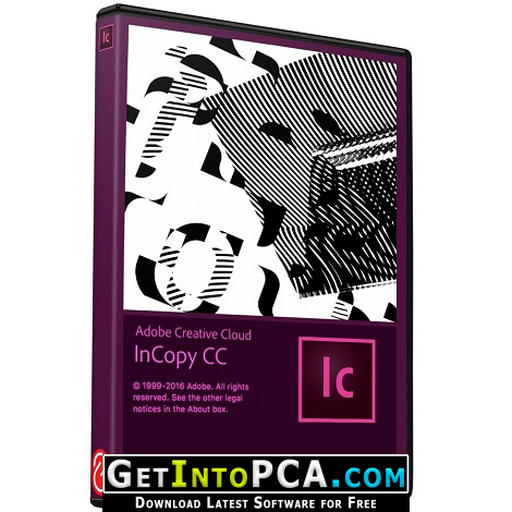 Adobe InCopy CC 2019 Free Download