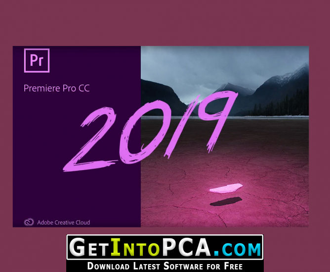 Adobe Premiere Pro CC 2019 Free Download