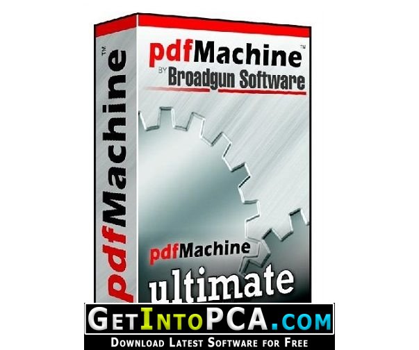 Broadgun pdfMachine Ultimate 15 Free Download