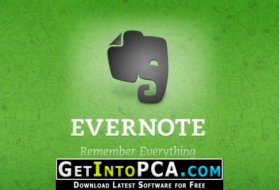 Evernote 6.15 Windows and macOS Free Download