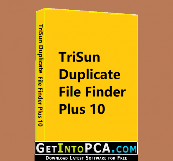 TriSun Duplicate File Finder Plus 10 Free Download