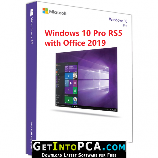 Windows 10 Pro RS5 with Office 2019 October 2018 Free Download