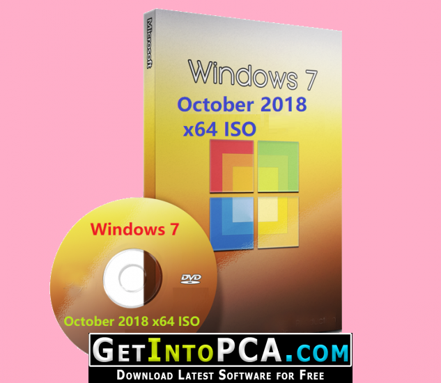 Windows 7 October 2018 x64 ISO Free Download