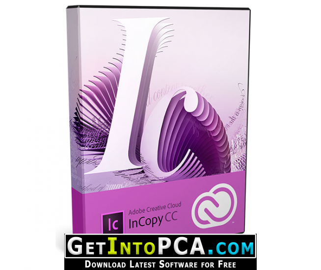 Adobe InCopy CC 2019 Free Download macOS