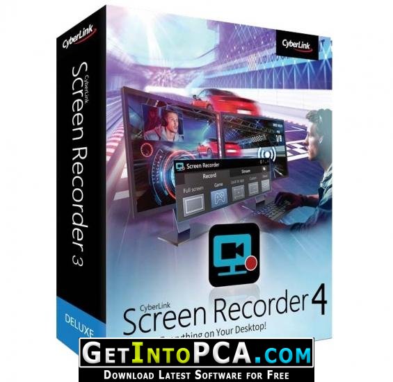 CyberLink Screen Recorder Deluxe 4 Free Download