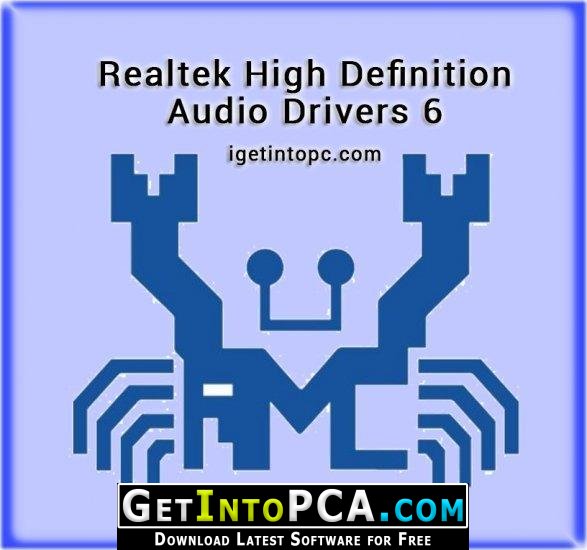 Realtek High Definition Audio Drivers 6.0.1.8586 Free Download