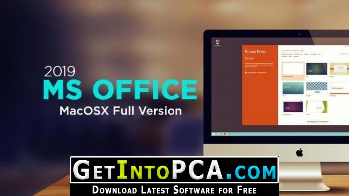 Microsoft Office 2019 Updated January 2019 Free Download macOS