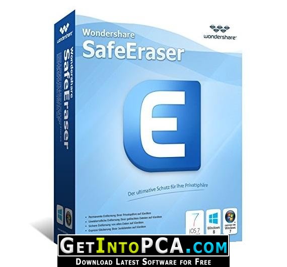 Wondershare SafeEraser 4 Free Download