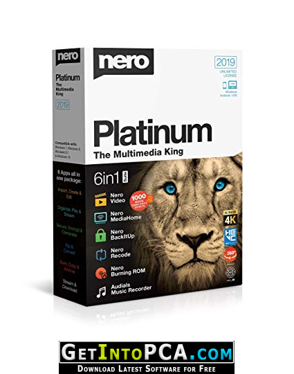 Nero Platinum 2019 Suite 20.0.072 Free Download