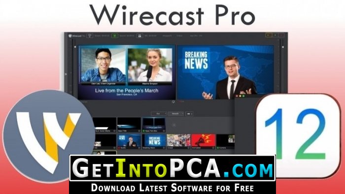 Wirecast Pro 12 Free Download MacOS