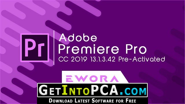 Adobe Premiere Pro CC 2019 13.1.3.42 Free Download