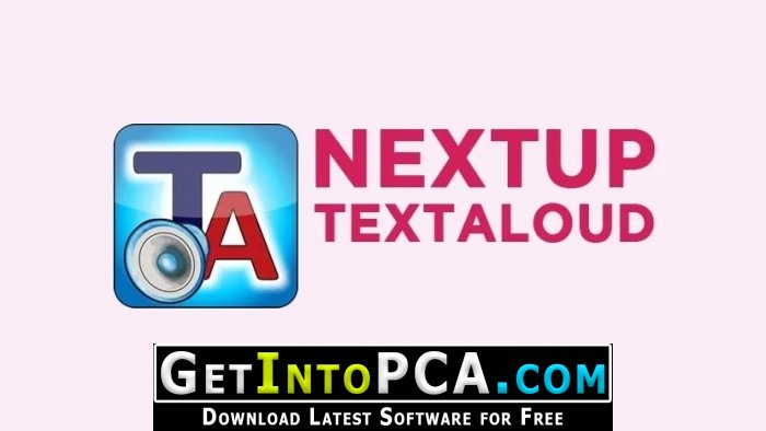 NextUp TextAloud 4.0.33 Free Download