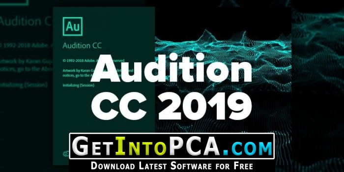 Adobe Audition CC 2019 12.1.3.10 Free Download