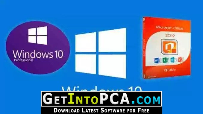 Windows 10 Pro with Office 2019 August 2019 Free Download