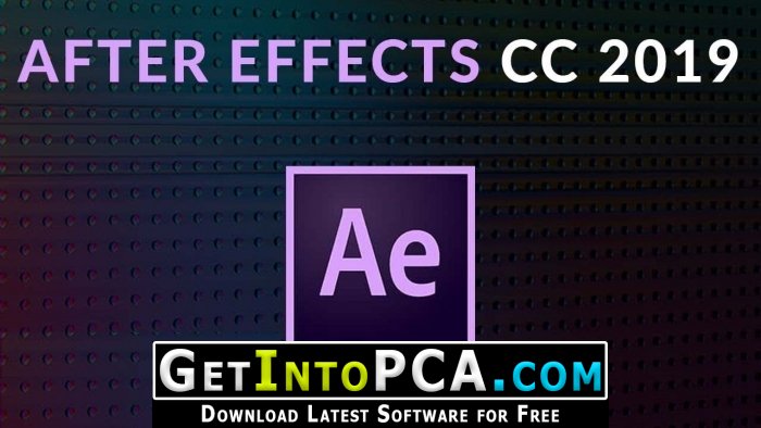 Adobe After Effects CC 2019 16.1.3 Free Download