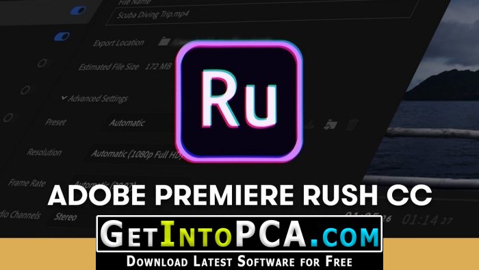 Adobe Premiere Rush CC 1.2.5.2 Free Download