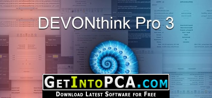 DEVONthink Pro 3 Free Download MacOS