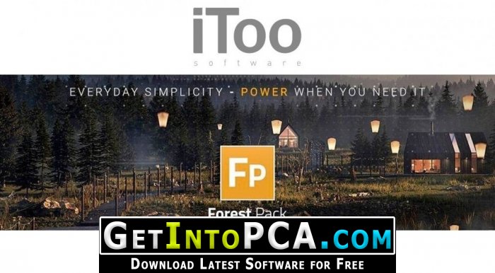 IToo Forest Pack Pro 6.2.2 Free Download with Libraries