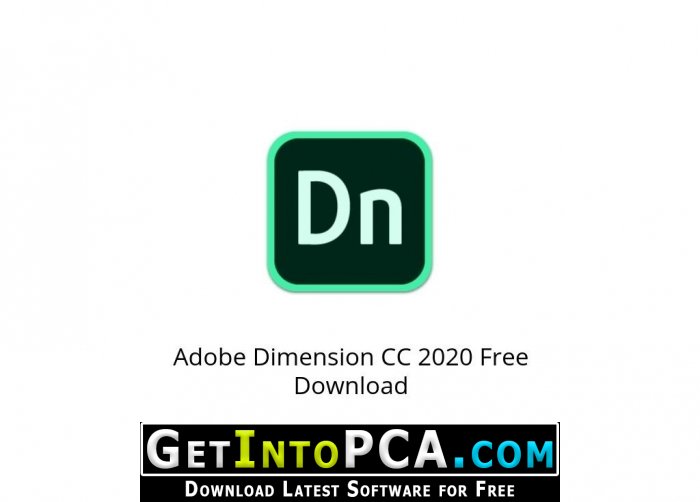 Adobe Dimension CC 2020 Free Download