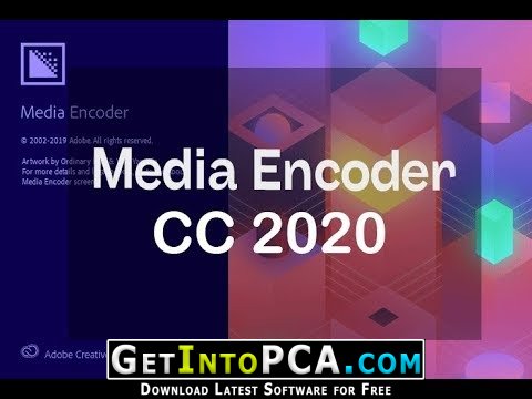 Adobe Media Encoder CC 2020 Free Download