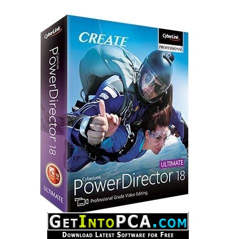 CyberLink PowerDirector Ultimate 18 Free Download