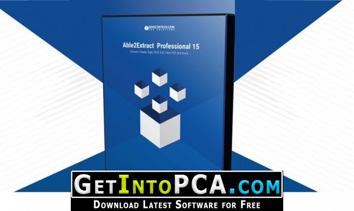 Able2Extract Professional 15 Free Download