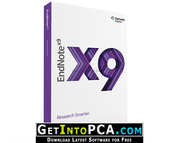 EndNote X9.2 Build 13018 Free Download Windows and macOS